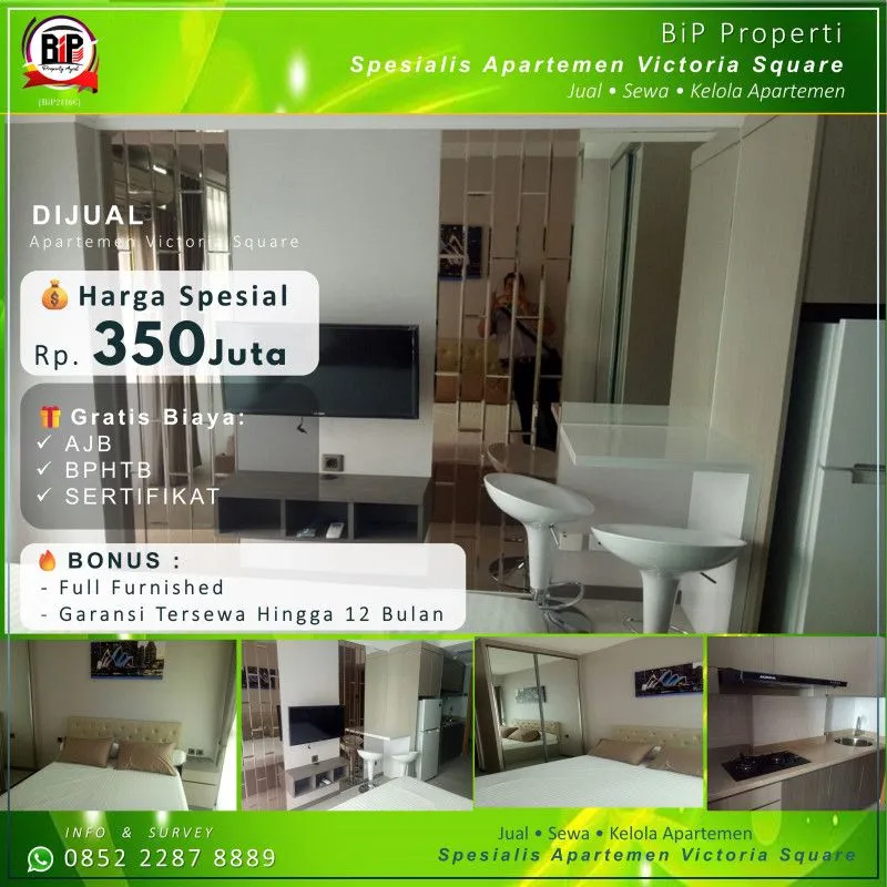 Studio Furnished - Dijual [BiP2116C]
