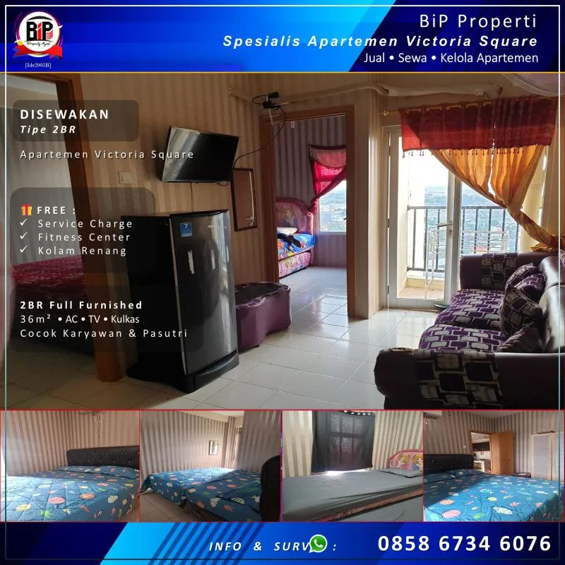 SOLD - 2BR Furnished - Disewakan [Idr2005B] 