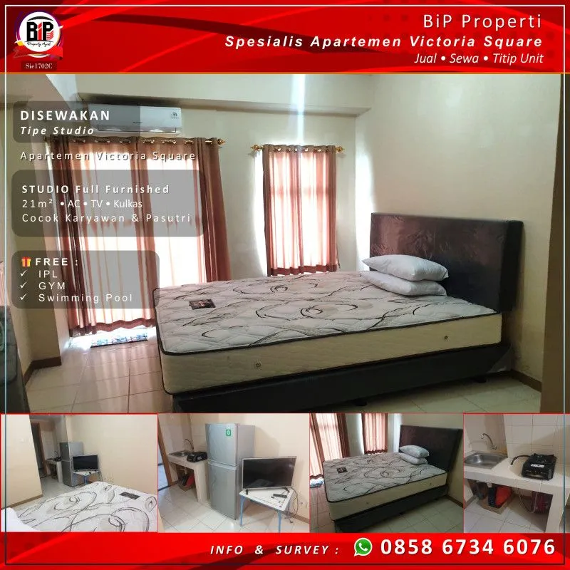 Studio Furnished - Disewakan [Sie1702C]
