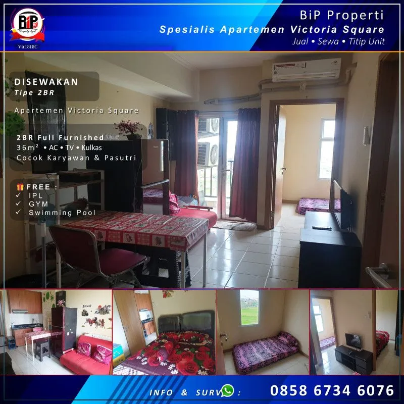 SOLD - 2BR Furnished - Disewakan [Vit1818C]
