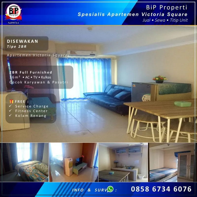SOLD - 2BR FURNISHED - DISEWAKAN [Sul0907bA]