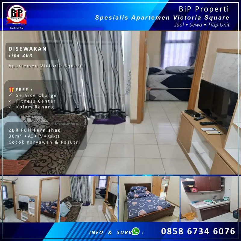  SOLD - 2BR FURNISHED - DISEWAKAN [Ded1502A]