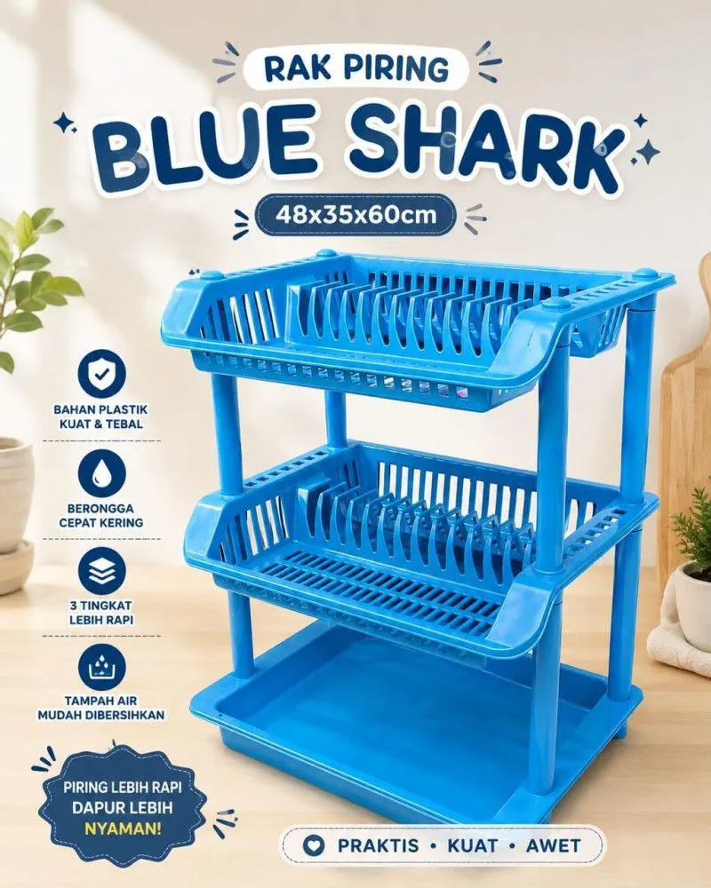 Rak piring plastik S-3 DX