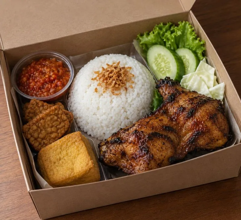 Nasi Ayam Bakar
