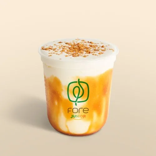 Iced Butterscotch Milk Crumble