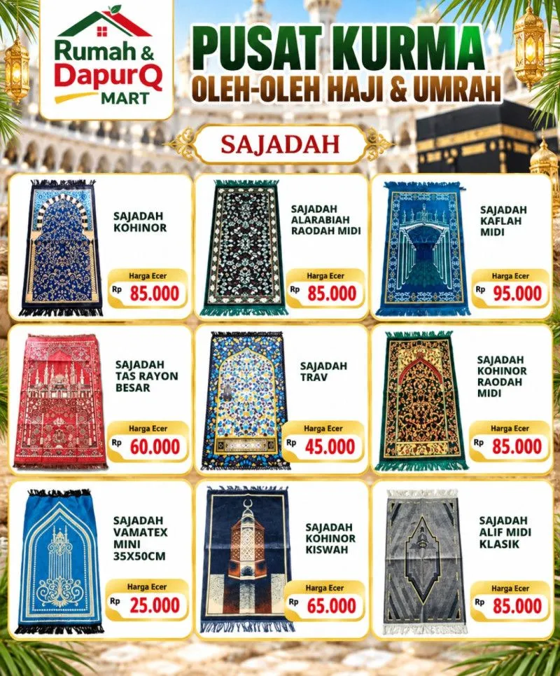 Aneka Jenis Sajadah